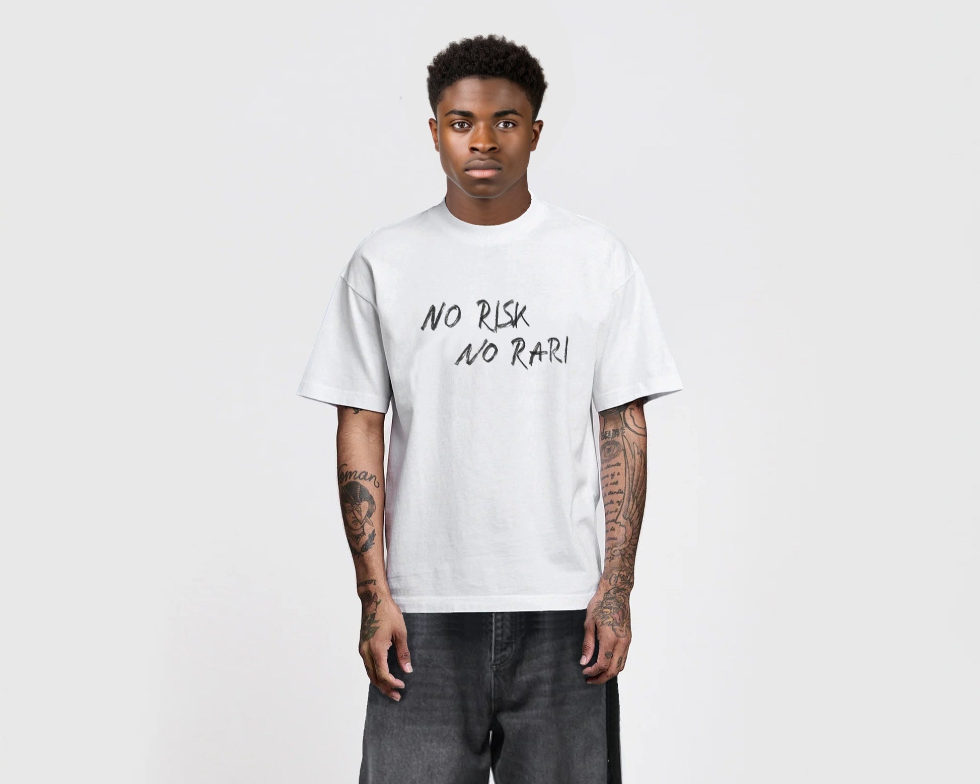 no risk no rari tee